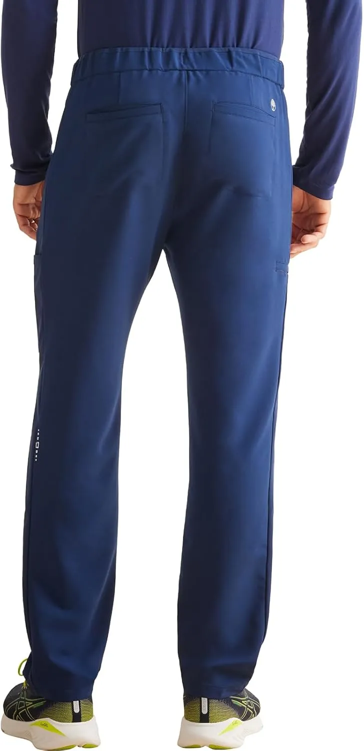 Healing Hands Men's Scrub Pant Nash Pant with 6 Pockets, Moisture Wicking, 360° Stretch & Recycled Poly HH101