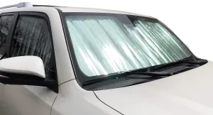 HeatShield, The Original Windshield Sun Shade, Custom-Fit for International 4300LP 2002-2019 Silver Series