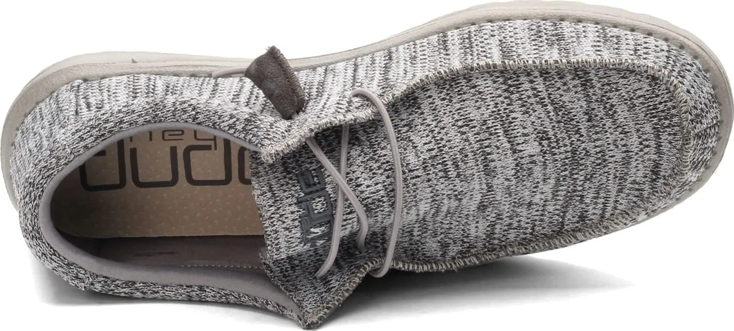 Hey Dude Men's Wally Sox | Retired Men’s Shoes | Men's Lace Up Loafers | Comfortable & Light-Weight