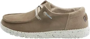 Hey Dude Women's Wendy Suede Nut Size 7 | Womenâ€™s Shoes | Womenâ€™s Lace Up Loafers | Comfortable & Light-Weight