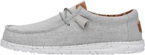 HEYDUDE Men's Wally Washed Canvas, Men’s Shoes, Slip-on Loafers, Comfortable & Light-Weight