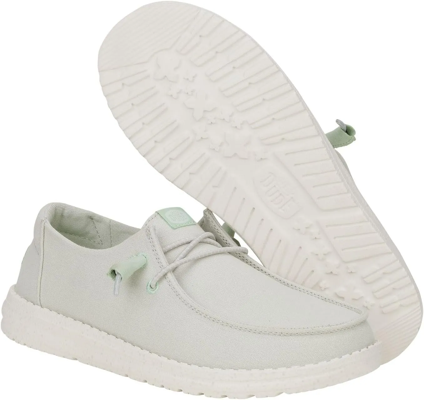 HEYDUDE Women's Wendy Canvas, Women’s Shoes, Women's Slip-on Loafers, Comfortable & Light-Weight