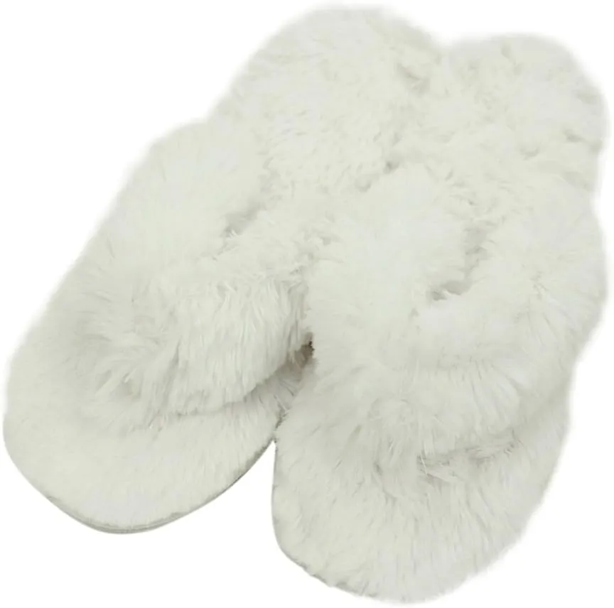 Home Slipper Women's Warm Cute Long Fleece Plush Indoor House SPA Slippers Clogs