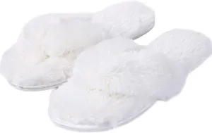Home Slipper Women's Warm Cute Long Fleece Plush Indoor House SPA Slippers Clogs