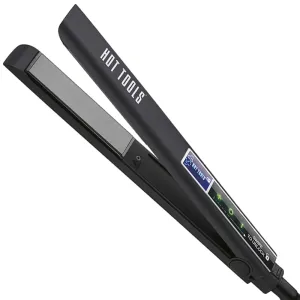 Hot Tools Professional Smart Touch Titanium No Snag Flat Iron, 1 Inch