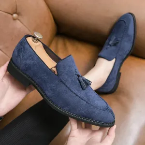 Hush puppies suede loafers