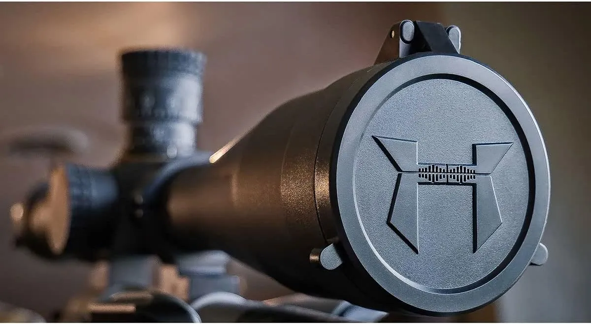 Huskemaw Protective Flip-Up Hunting Scope Lens Cap Compatible with Blue Diamond Series Scopes