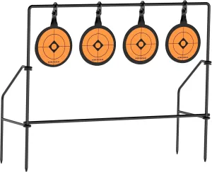 Ideagle BB Gun Targets Heavy Metal Spinning Pellet Shooting Target for .177 .20 Caliber