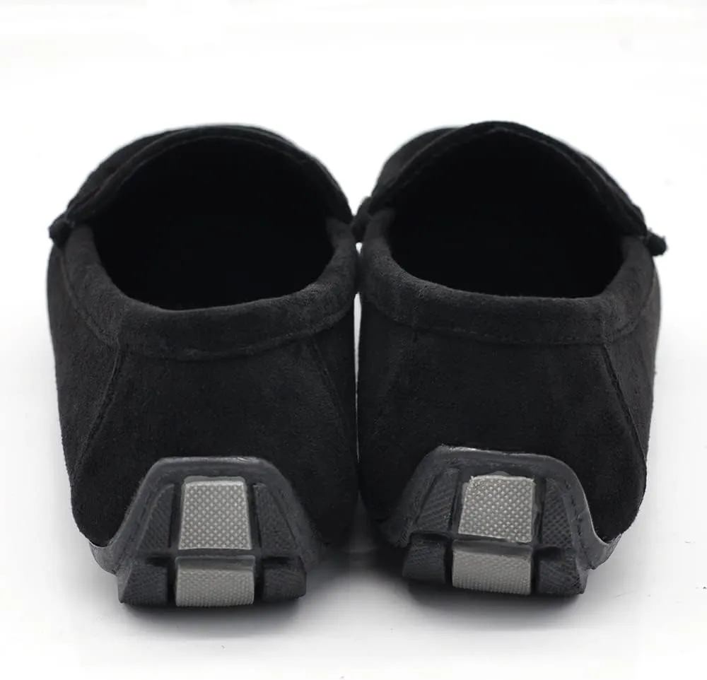 IF FT245 Women's Fashion Slip-On Loafers Soft Shoes with Rhinestones Rhinestones Suede Suede