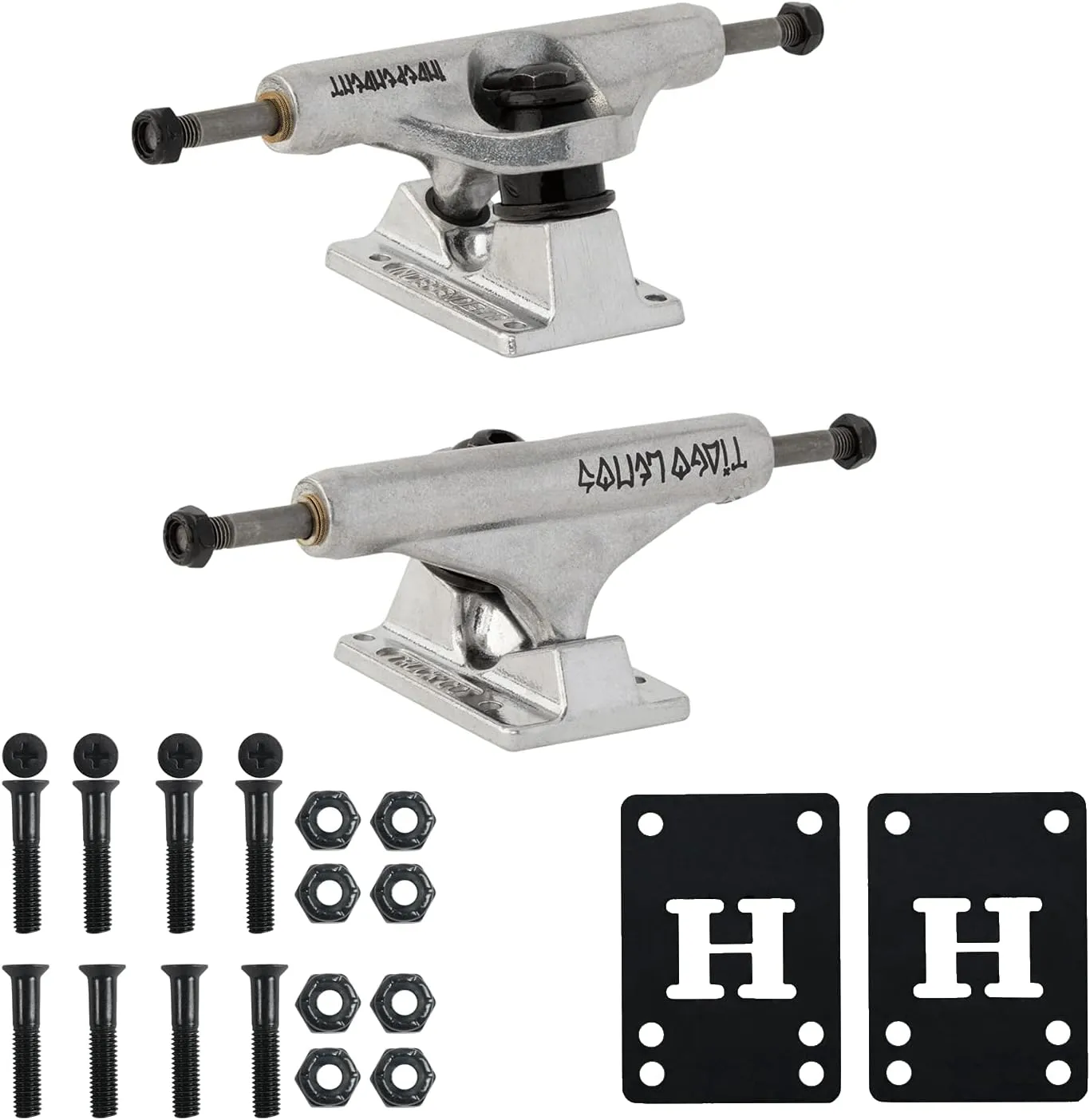 INDEPENDENT Skateboard Trucks Mid Tiago Lemos 139 (8.0")   Risers & Hardware Kit