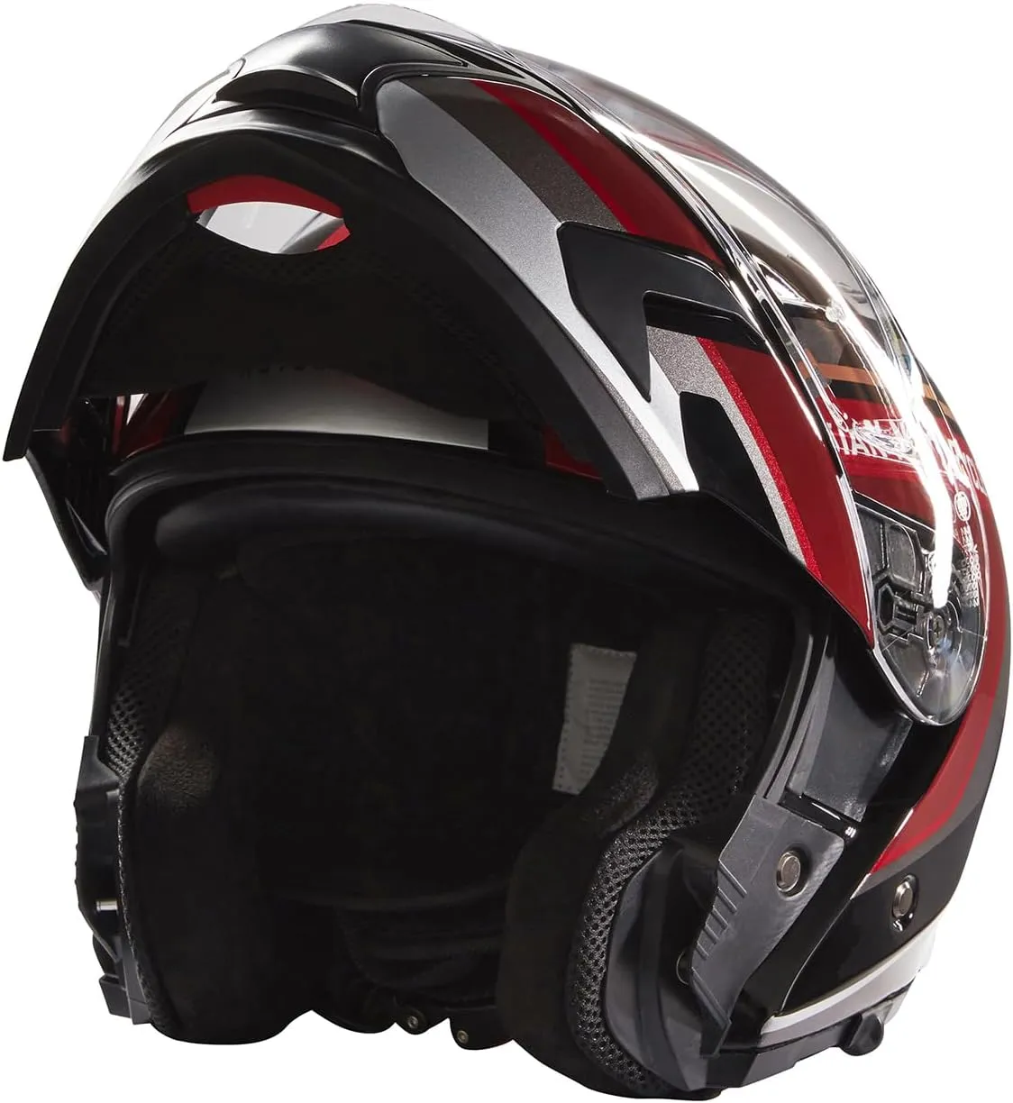 Indian Motorcycle Modular Freeway Helmet, Multicolor, Bluetooth Compatible, Flip-up Shield, Anti-Scratch, Anti-Fog - 2864650