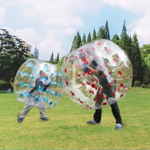 Inflatable Bumper ONE Ball for Adult Kids Bubble Soccer Balls Blow Up Toy Playground Balls Human Hamster Knocker Ball Outdoor Zorb Balls