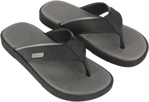 Ipanema Vintage Mens Flip Flops - Cushioned Foam Flip Flops for Men, Men's Flip Flops with Arch Support, Thick Strap Thong Sandals for Men, Water Resistant, EVA Insole/Outsole