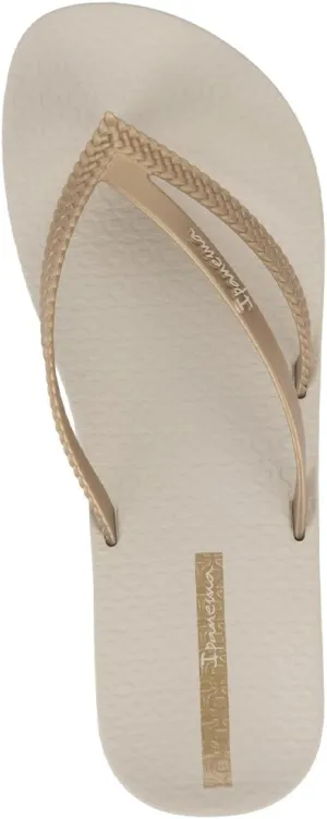 Ipanema Women's Bossa Flip Flops - Comfortable and Stylish Slip-on Sandals for Women with Woven Y-Strap Design