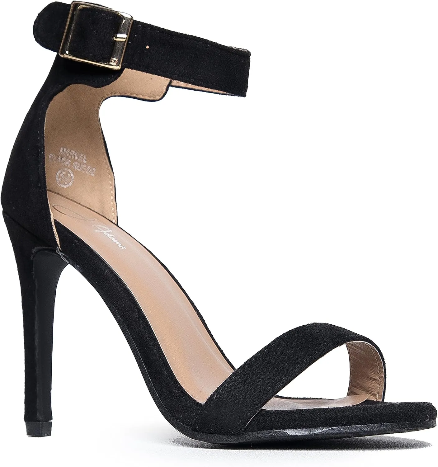 J. Adams Marvel High Heel - Comfortable Ankle Strap Strappy Sandal Dress Pump