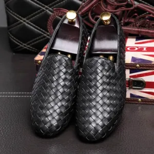 Japanese Leather Slip-On Shoes - Casual Comfortable Footwear
