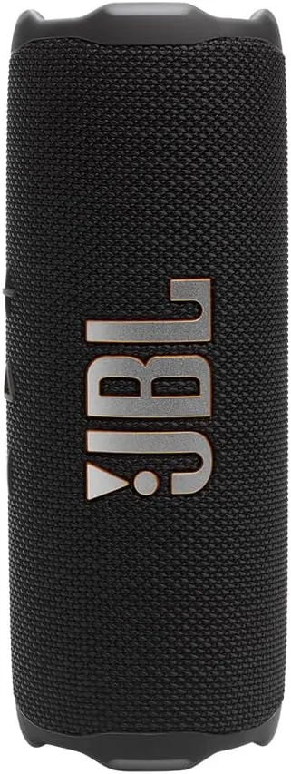JBL FLIP 7 Waterproof Portable Speaker Bundle with gSport Silicone Sleeve (Black)