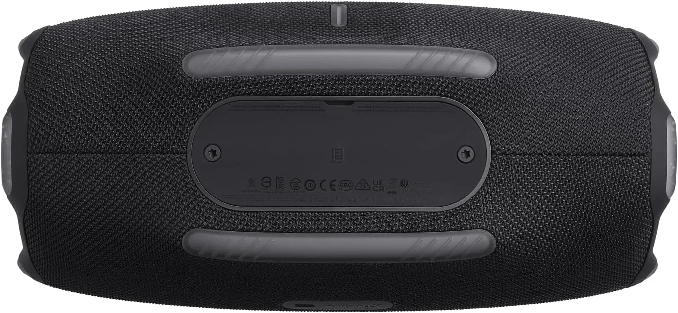 JBL Xtreme 4 Bluetooth Speaker Bundle with Shoulder Strap and gSport Silicone Sleeve (Black)