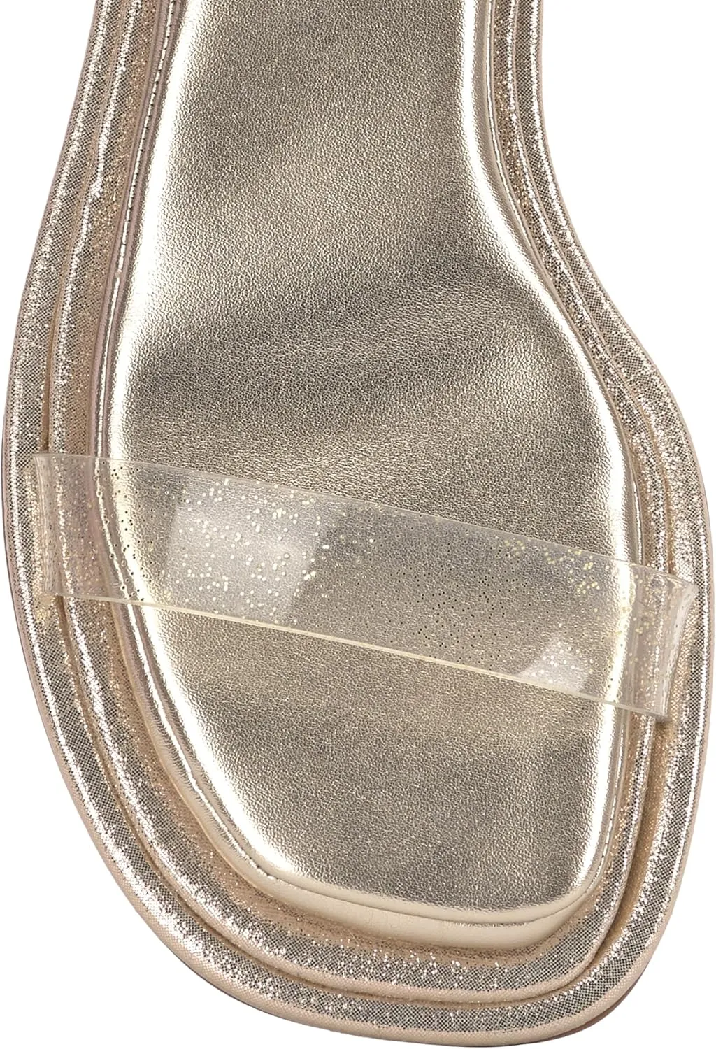 Jessica Simpson Womens Betania Flat Open Toe Ankle Strap