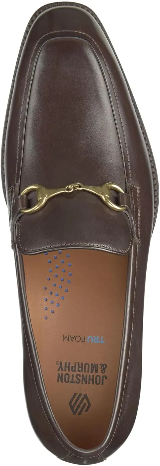 Johnston & Murphy Sullivan Bit Men’s Shoe – Business Casual Leather Mens Dress Shoes, Comfortable Shoes for Men