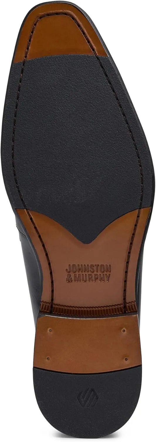 Johnston & Murphy Sullivan Bit Men’s Shoe – Business Casual Leather Mens Dress Shoes, Comfortable Shoes for Men