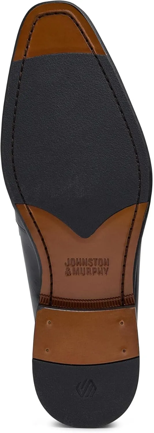 Johnston & Murphy Sullivan Cap Toe Men’s Shoe – Business Casual Leather Mens Dress Shoes, Comfortable Shoes for Men