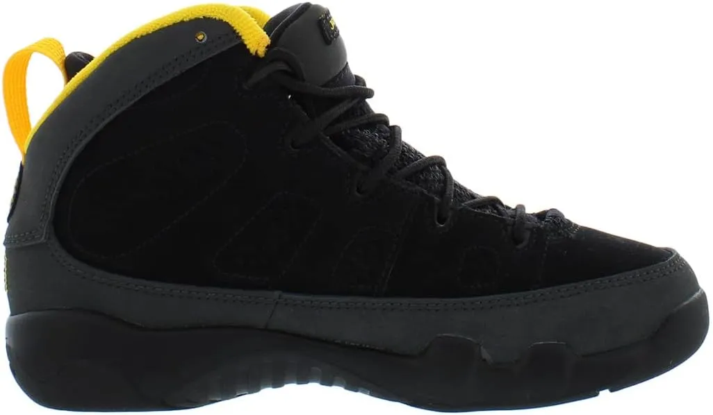 Jordan Kid's Shoes Nike Air 9 Retro (PS) Dark Charcoal University Gold 401811-070