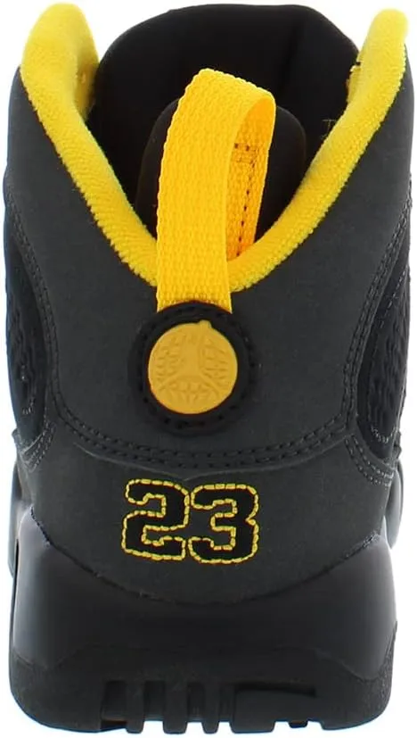 Jordan Kid's Shoes Nike Air 9 Retro (PS) Dark Charcoal University Gold 401811-070