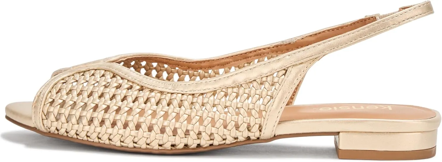 kensie Women's Dean-b Ballet Flat