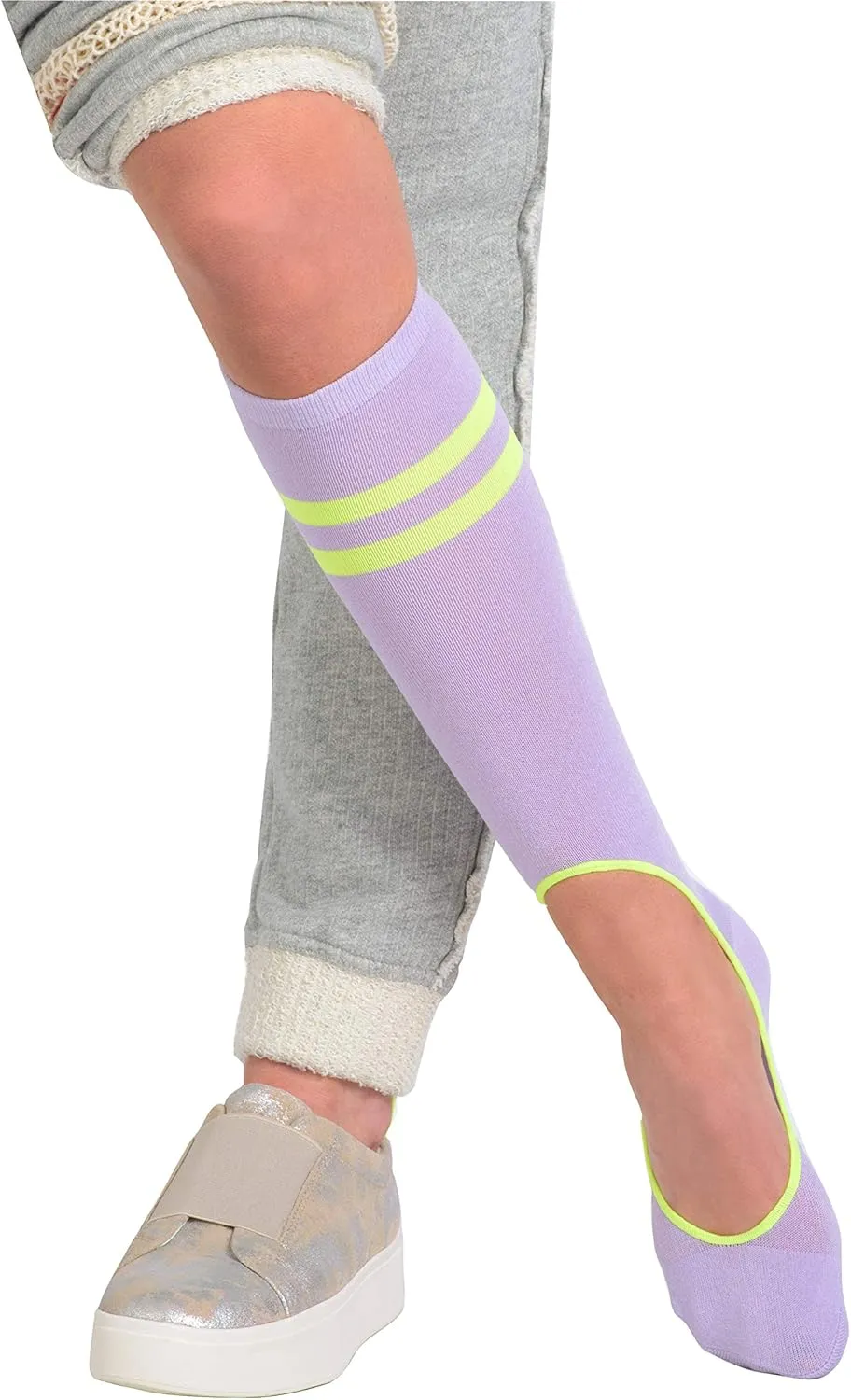 KEYSOCKS Weekend No Show Knee High Socks, Comfortable Sidekick for Casual Fun
