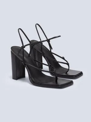 Kibibi Strappy Block-Heel Sandal
