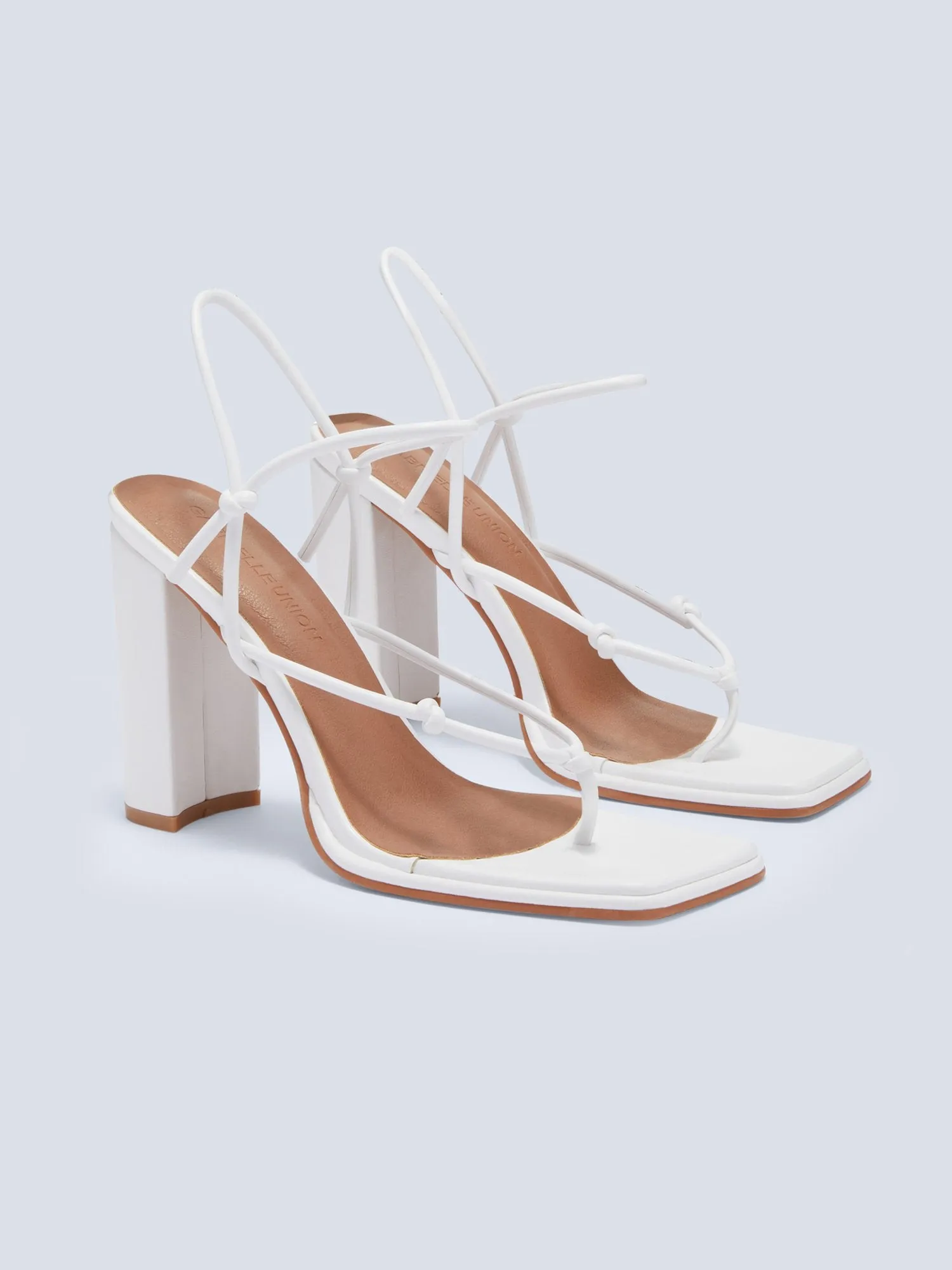 Kibibi Strappy Block-Heel Sandal