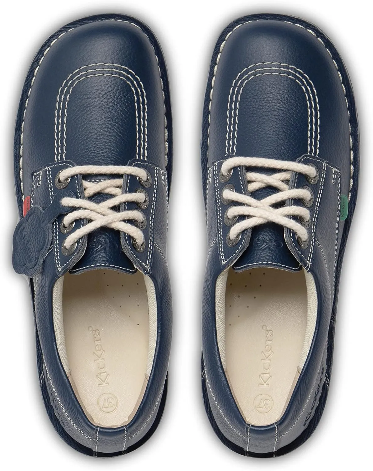 Kickers Kick Lo Leather Shoes, Extra Comfortable, Added Durability, Premium Quality, Unisex Adult