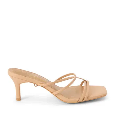 Lilly Heeled Sandal with Removable Ankle Tie