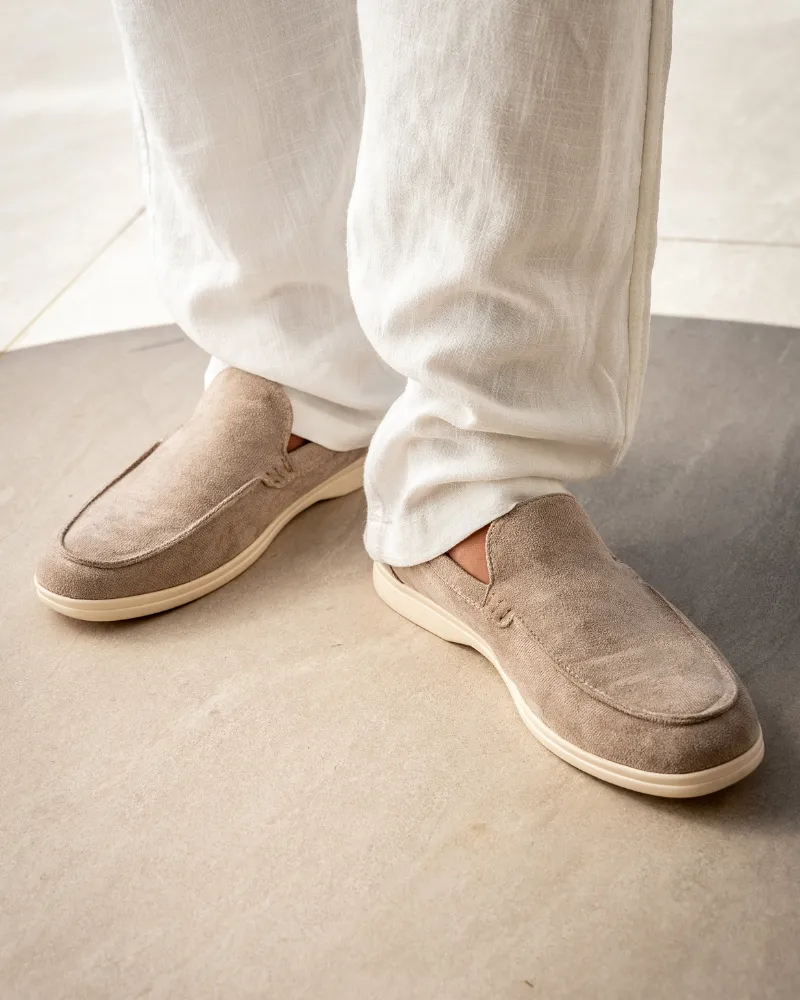 Liore Winter savings Suede Personalized service Loafers