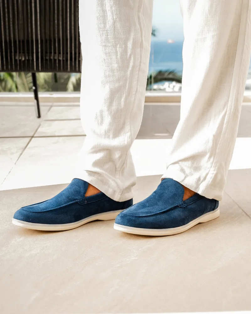 Liore Winter savings Suede Personalized service Loafers