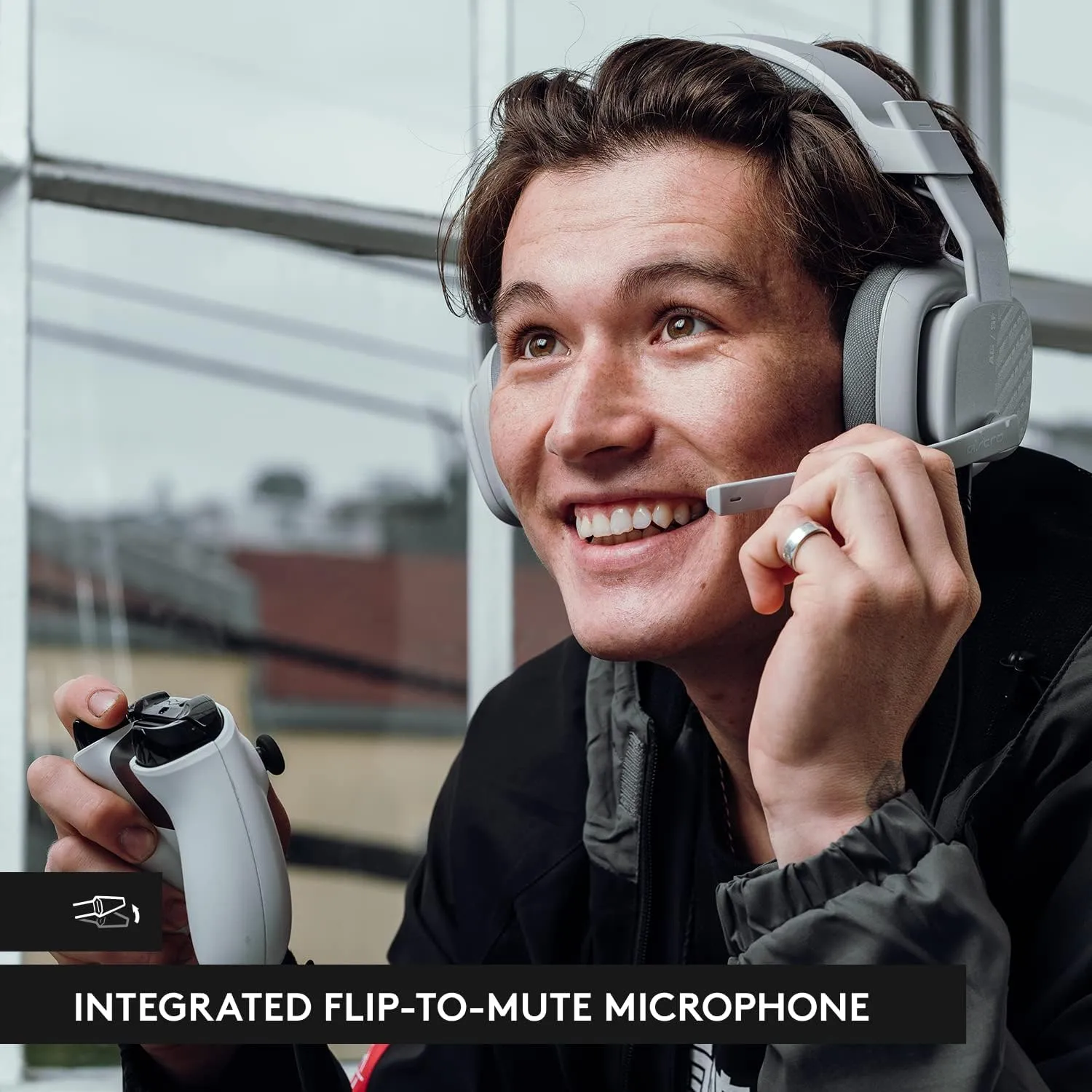 Logitech G Astro A10 Gen 2 Cross-Platform Wired Gaming Headset for PlayStation 5/4, Xbox S|X, Nintendo Switch, PC: 3.5mm Headphone Jack, 32mm Drivers, Flip-to-Mute Mic, Over-Ear - Grey