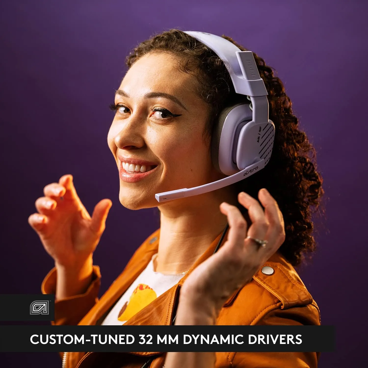 Logitech G Astro A10 Gen 2 Cross-Platform Wired Gaming Headset for PlayStation 5/4, Xbox S|X, Nintendo Switch, PC: 3.5mm Headphone Jack, 32mm Drivers, Flip-to-Mute Mic, Over-Ear - Lilac