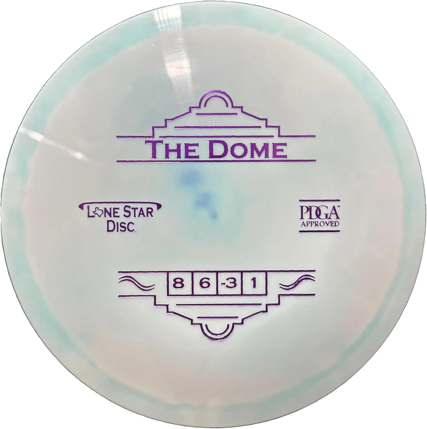 Lone Star Disc Alpha The Dome | Understable Disc Golf Fairway Driver | Durable & Smooth Premium Plastic | Easy Turnover or Roller Disc | Colors May Vary
