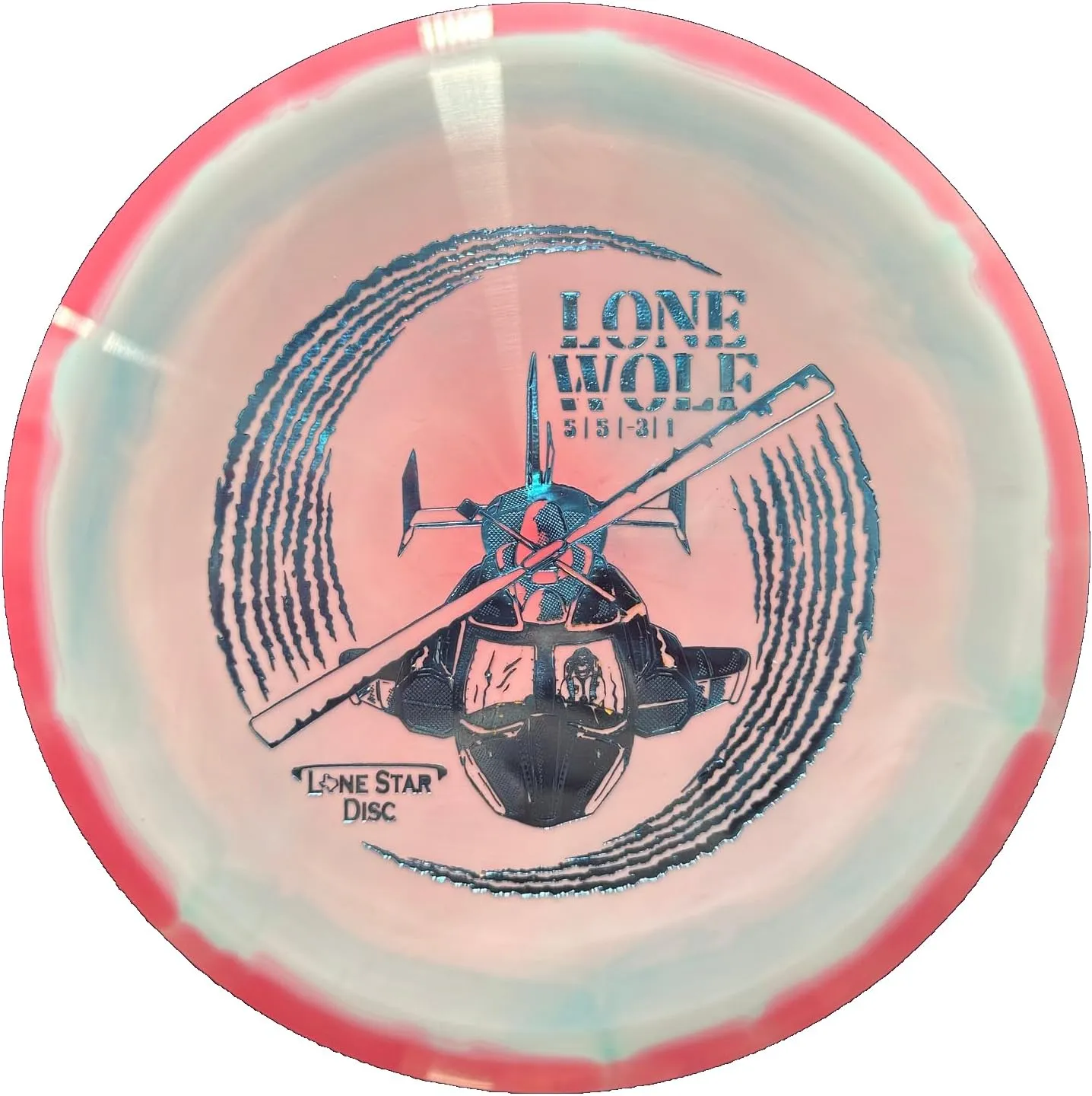 Lone Star Disc Bravo Lone Wolf | Understable Disc Golf Midrange | Durable & Smooth Premium Plastic | Easy to Throw Midrange Disc | Colors May Vary