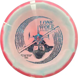Lone Star Disc Bravo Lone Wolf | Understable Disc Golf Midrange | Durable & Smooth Premium Plastic | Easy to Throw Midrange Disc | Colors May Vary