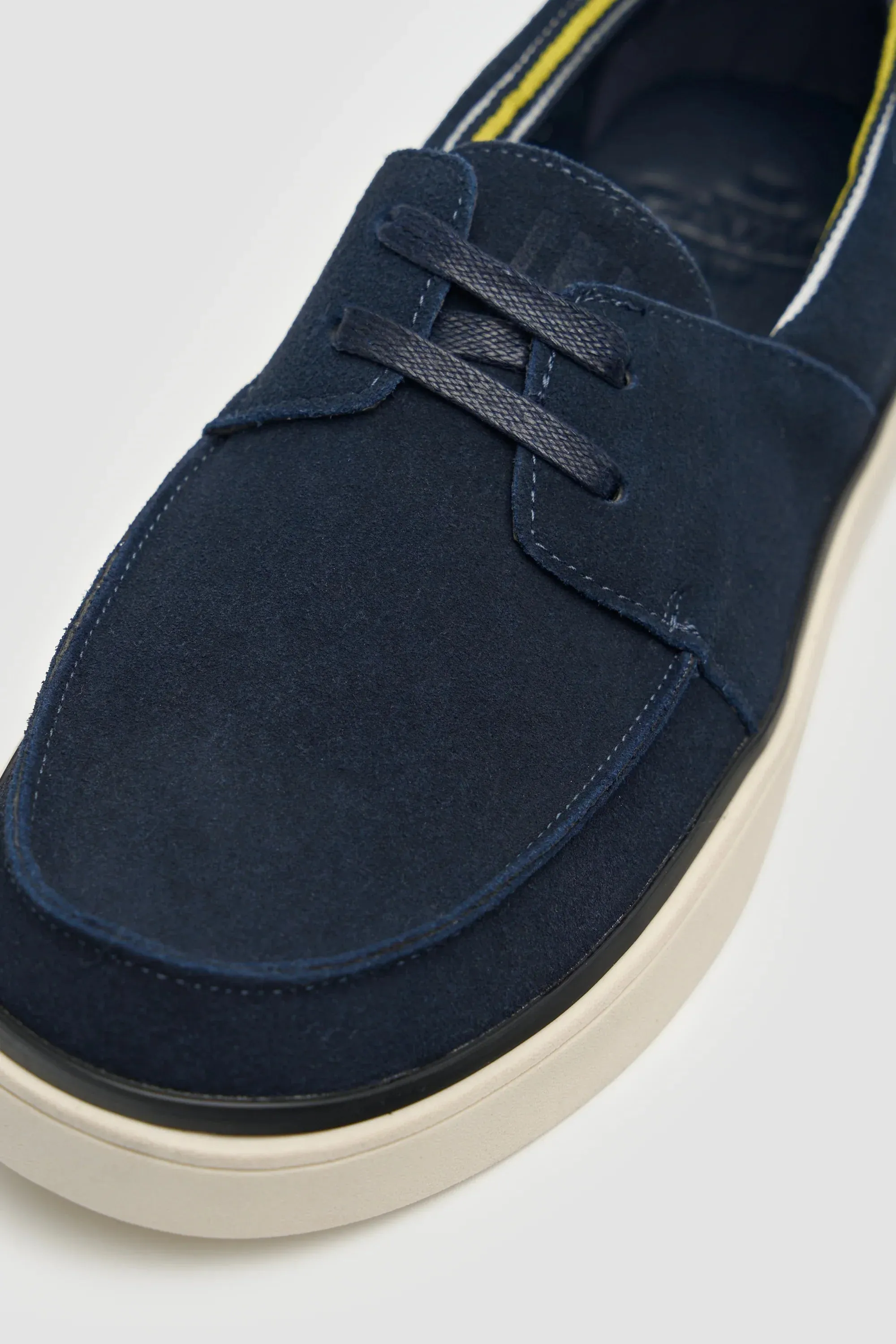 Men’s Casual Suede Slip-On Loafers - Amalfi - Navy Blue