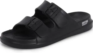 Men's Classic Cushion Sliders/Slippers with Adjustable Buckle Strap for Adult | Comfortable & LightWeight |Stylish & Anti-Skid| Waterproof & Everyday Flip Flops for Gents/Boys D-505