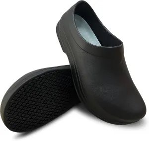 Mens Clogs Non Slip Chef Shoes for Women Men Food Service Comfortable Water Resistant Unisex Nursing Nurse Shoes for Work Kitchen Restaurant