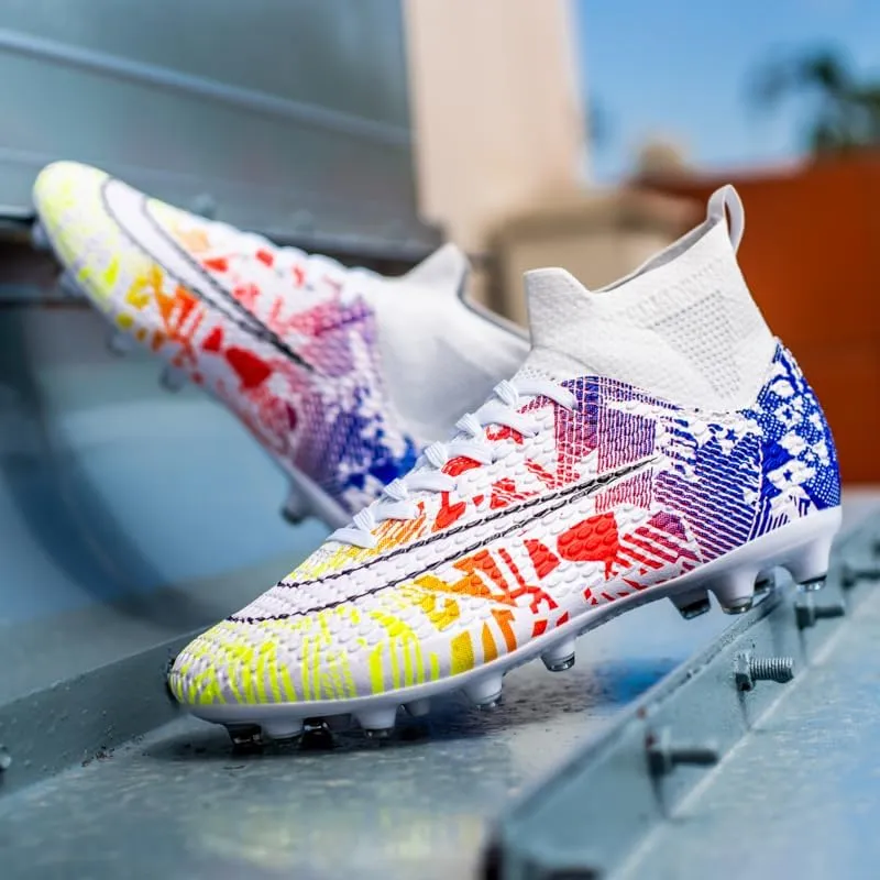Men's Indoor Turf Soccer Shoe Athletic Outdoor Football Sneaker Comfortable Adult Soccer Cleats