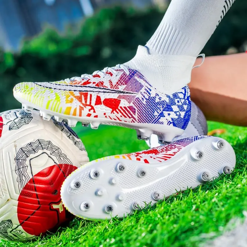 Men's Indoor Turf Soccer Shoe Athletic Outdoor Football Sneaker Comfortable Adult Soccer Cleats