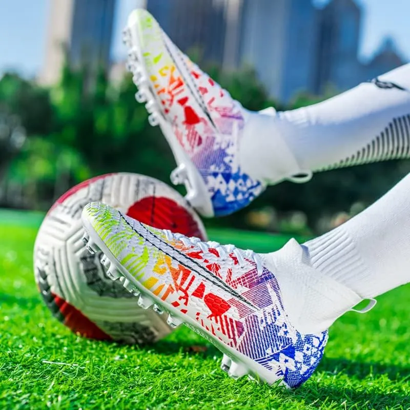 Men's Indoor Turf Soccer Shoe Athletic Outdoor Football Sneaker Comfortable Adult Soccer Cleats