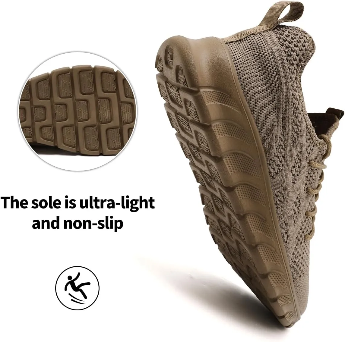 Men's Non-Slip Lightweight Running Shoes Comfortable Walking Shoe Mens Fashion Workout Gym Sneakers for Casual