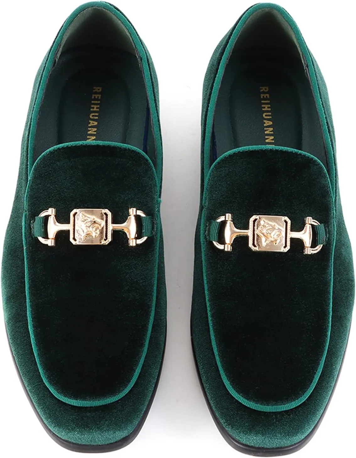 Men's Penny Slip-on Velvet Loafer Luxury Suede Tuxedo Dress Shoes Fancy Smoking Slipper Party Prom Wedding Shoes Comfortable Lightweight