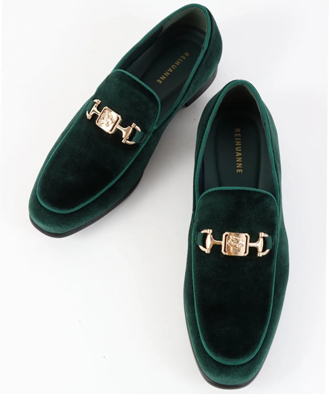 Men's Penny Slip-on Velvet Loafer Luxury Suede Tuxedo Dress Shoes Fancy Smoking Slipper Party Prom Wedding Shoes Comfortable Lightweight